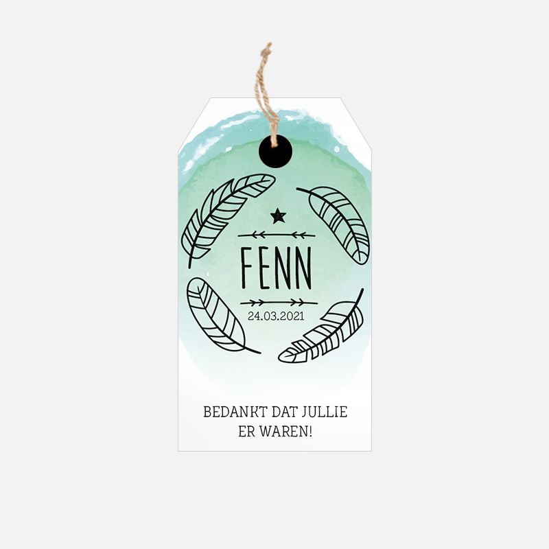 Lortye Extra 095b Danklabel Fenn