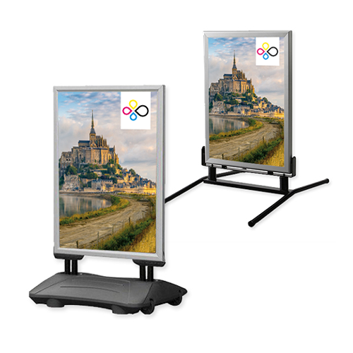 Stoepbord inlegvellen